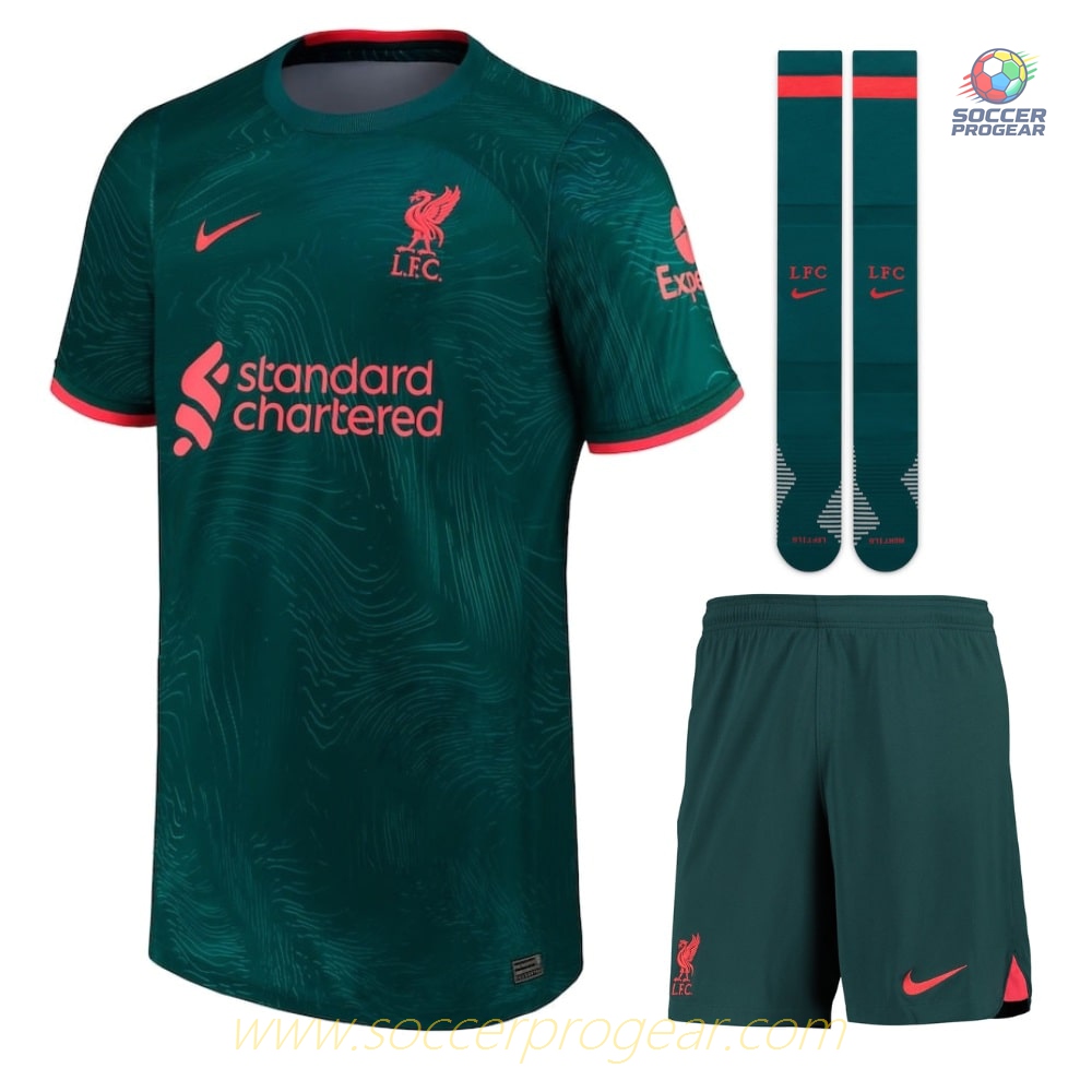 LIVERPOOL Authentic THIRD 2022 2023 CHILDREN'S KIT