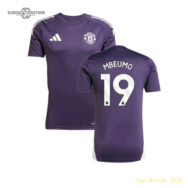 Premium 2025-2026 Man Utd Practice Jersey (aurora Plum) (mbeumo 19)
