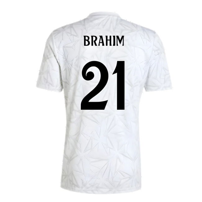 2024-2025 Real Madrid Football Shirt (White) Moisture Wicking