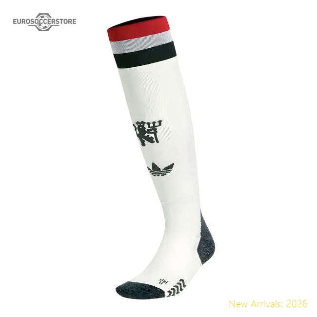 2024-2025 Man Utd Third Socks (Off White) English Football Collection