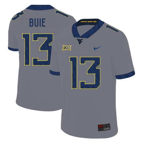 home jersey Men's None Andrew Buie #13 Gray 2024 Football Jersey