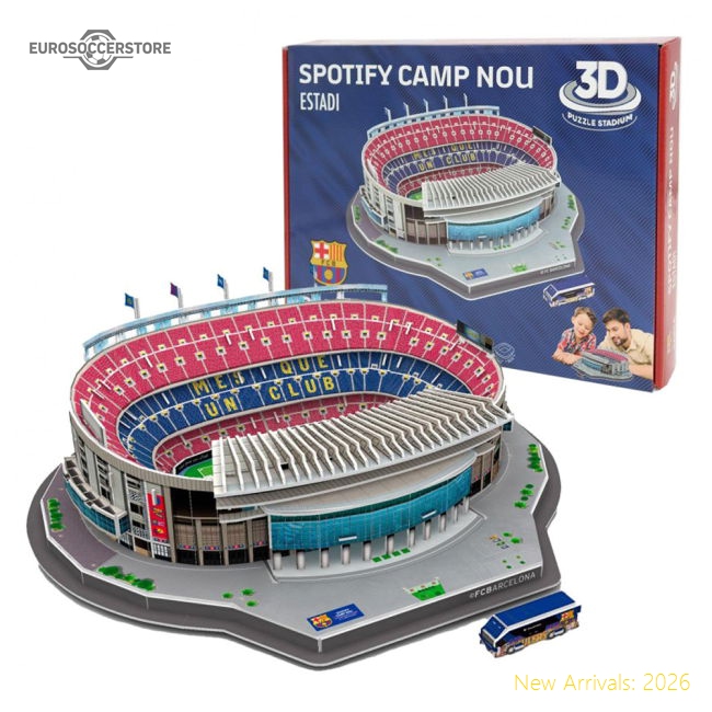 Genuine Genuine Fc Barcelona 3D Stadium Puzzle