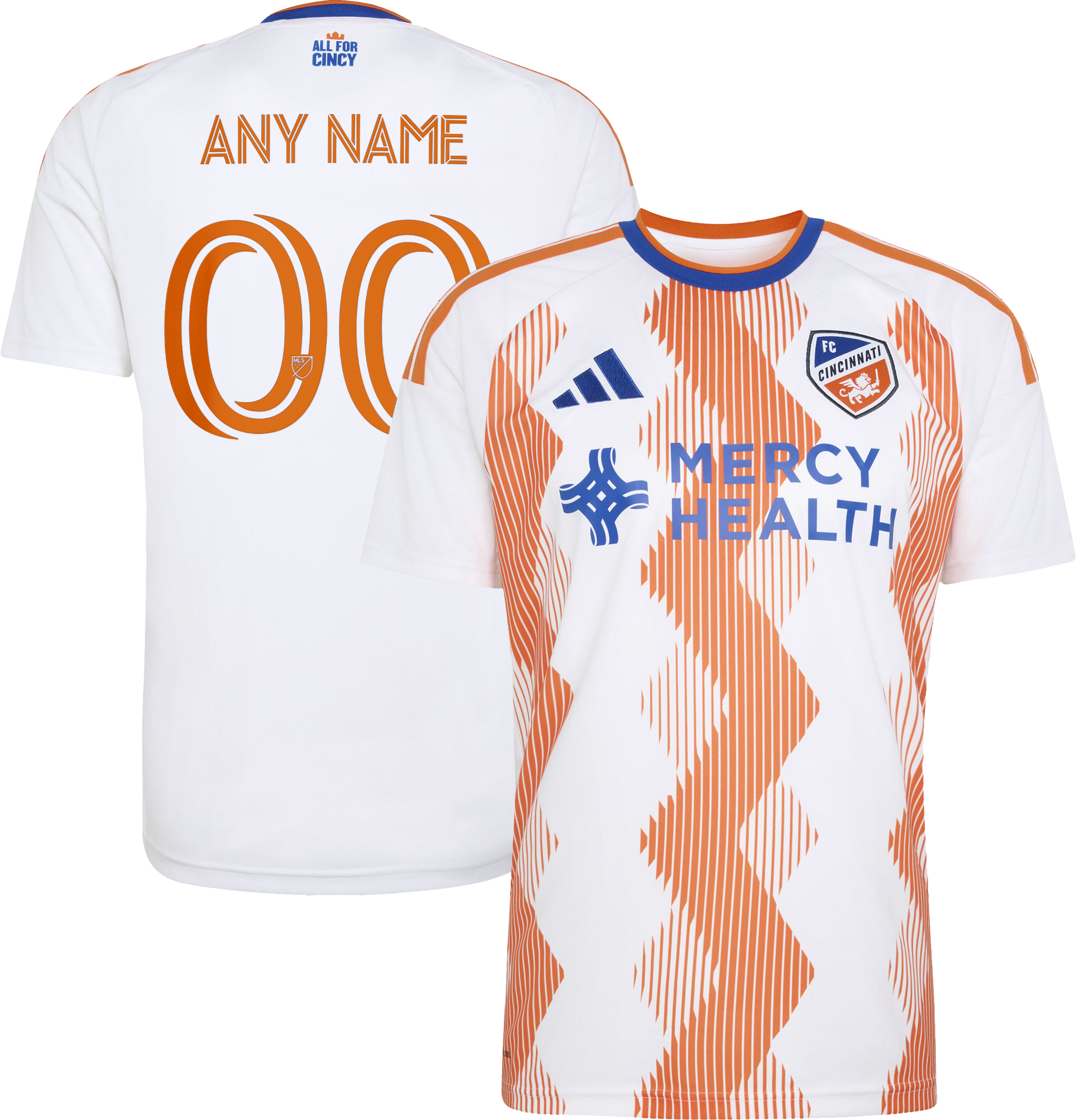 [LK] Women's FC Cincinnati 2026 The Seven Hills Kit Replica Custom Jersey - White