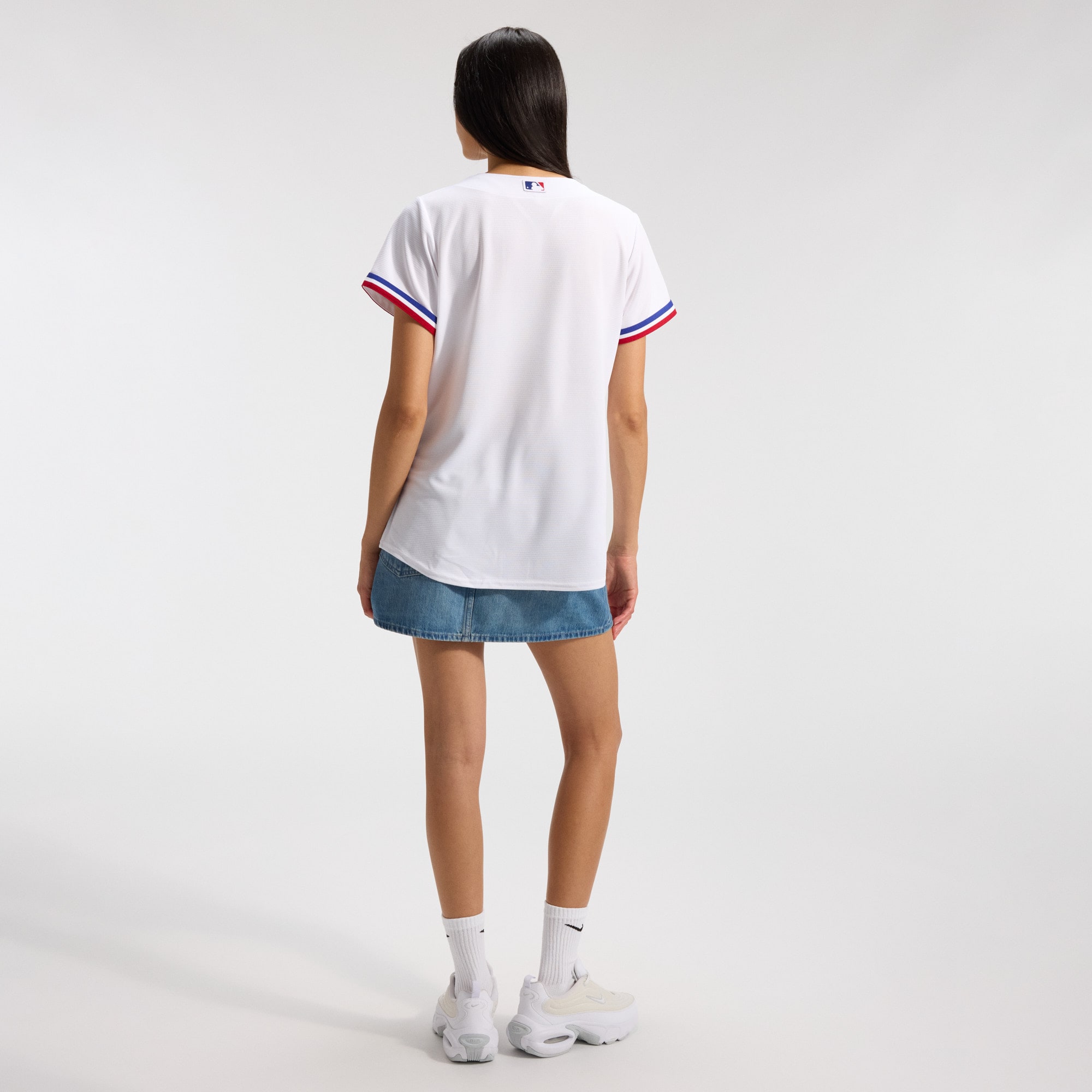 [LK] Texas Rangers Women's Home Replica Team Jersey - White