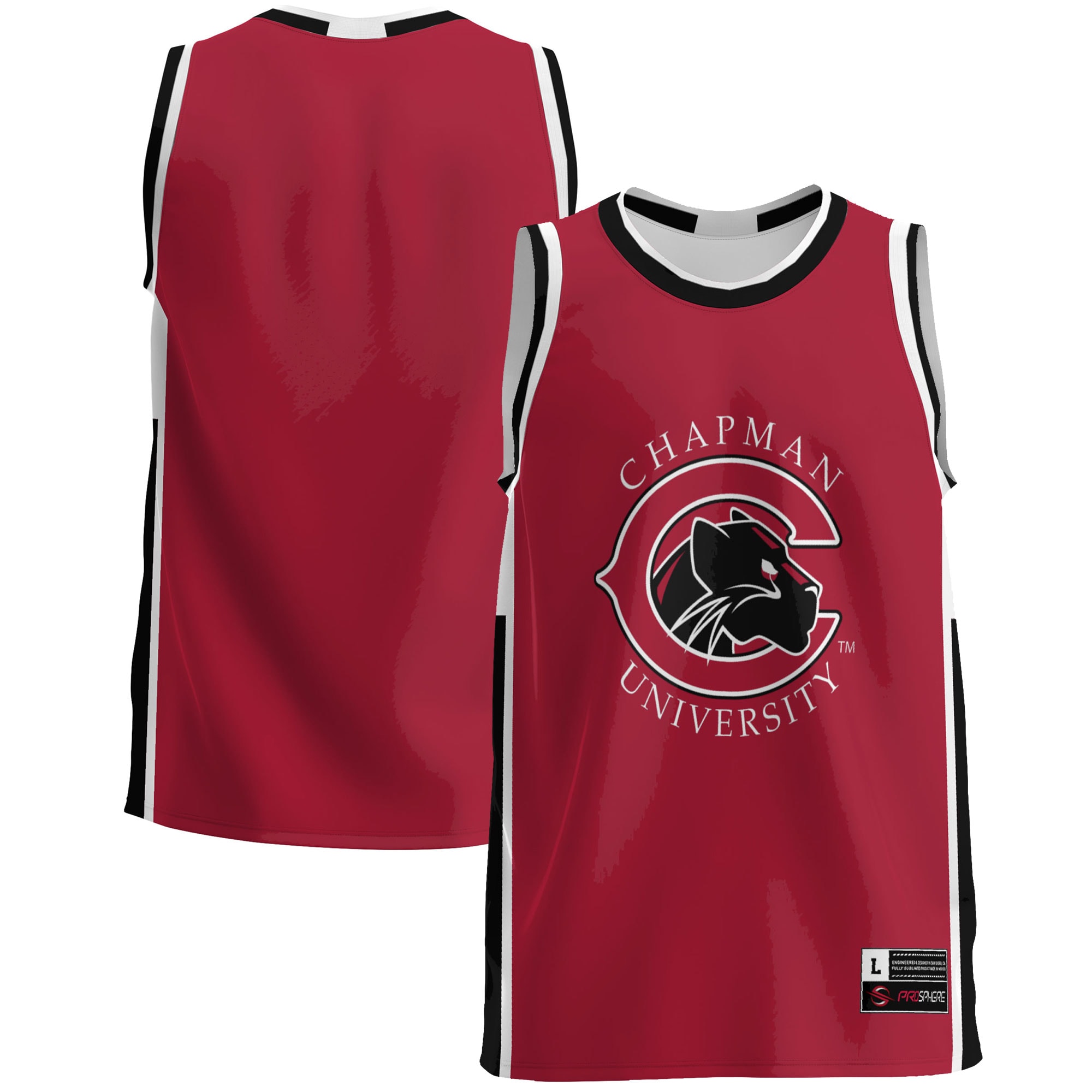 [NJP] Chapman Panthers GameDay Greats Lightweight Basketball Jersey - Cardinal