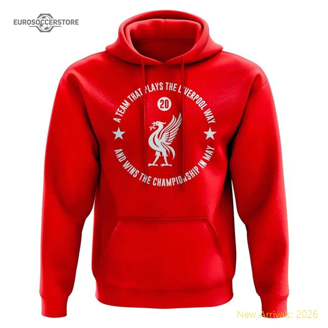 Premium The Liverpool Way Champions 2024-25 Hoody (red) - Premium