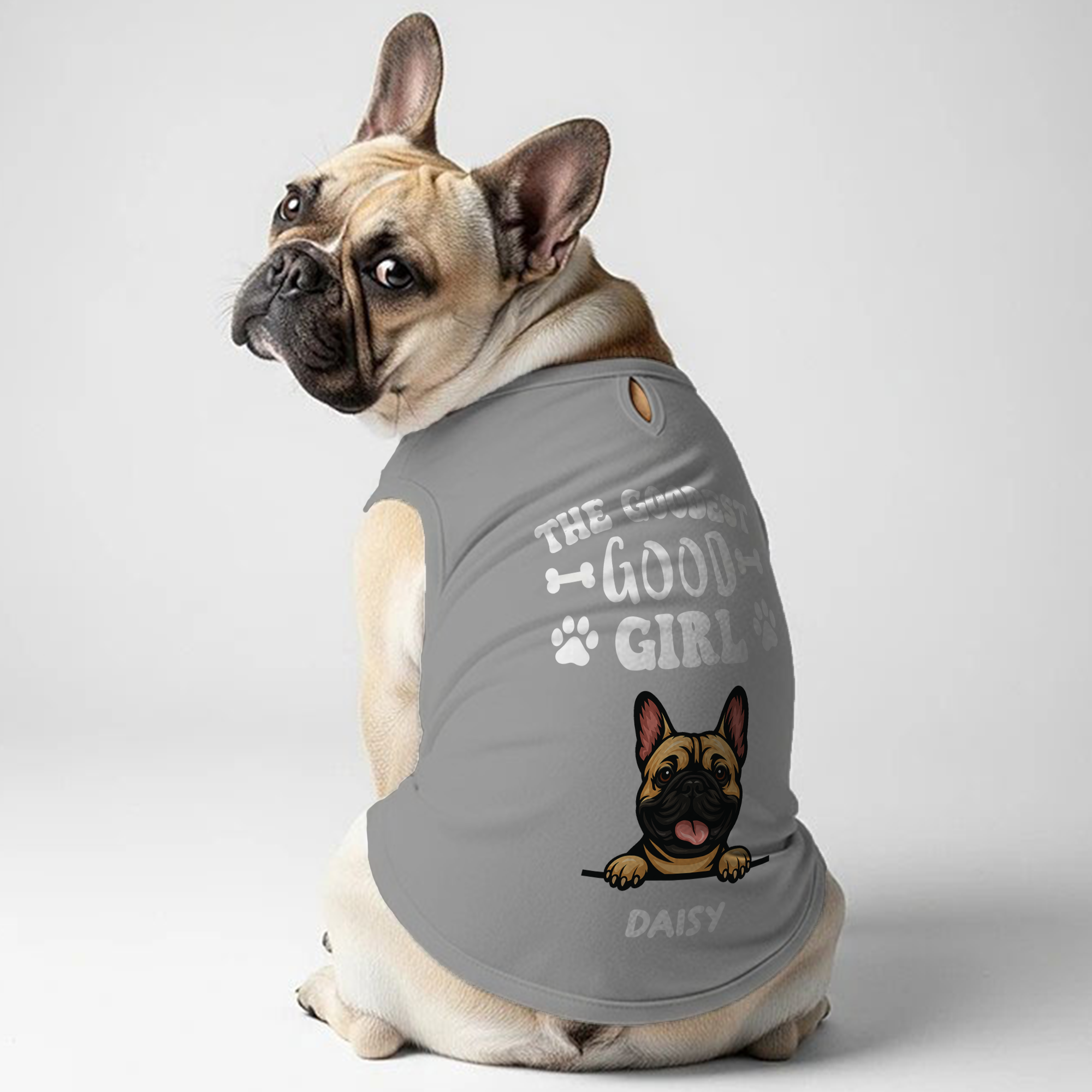 | Custom Dog T-shirt For French Bulldogs Outdoor Style | Durable Build
