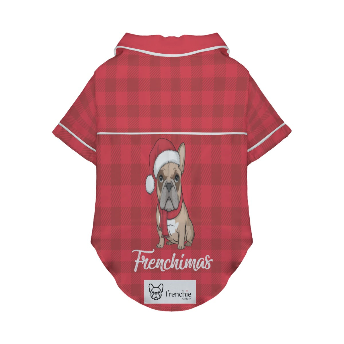 French Bulldog Frenchimas Pajamas For French Bulldog Durable Dog Item