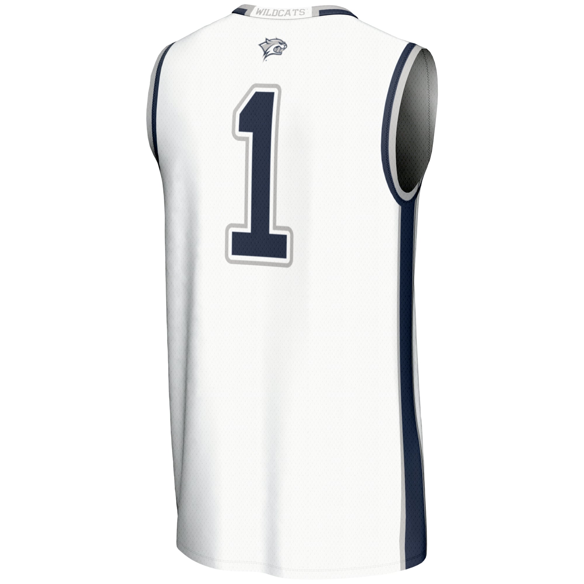 [NJP] New Hampshire Wildcats GameDay Greats Unisex Lightweight Basketball Jersey - White