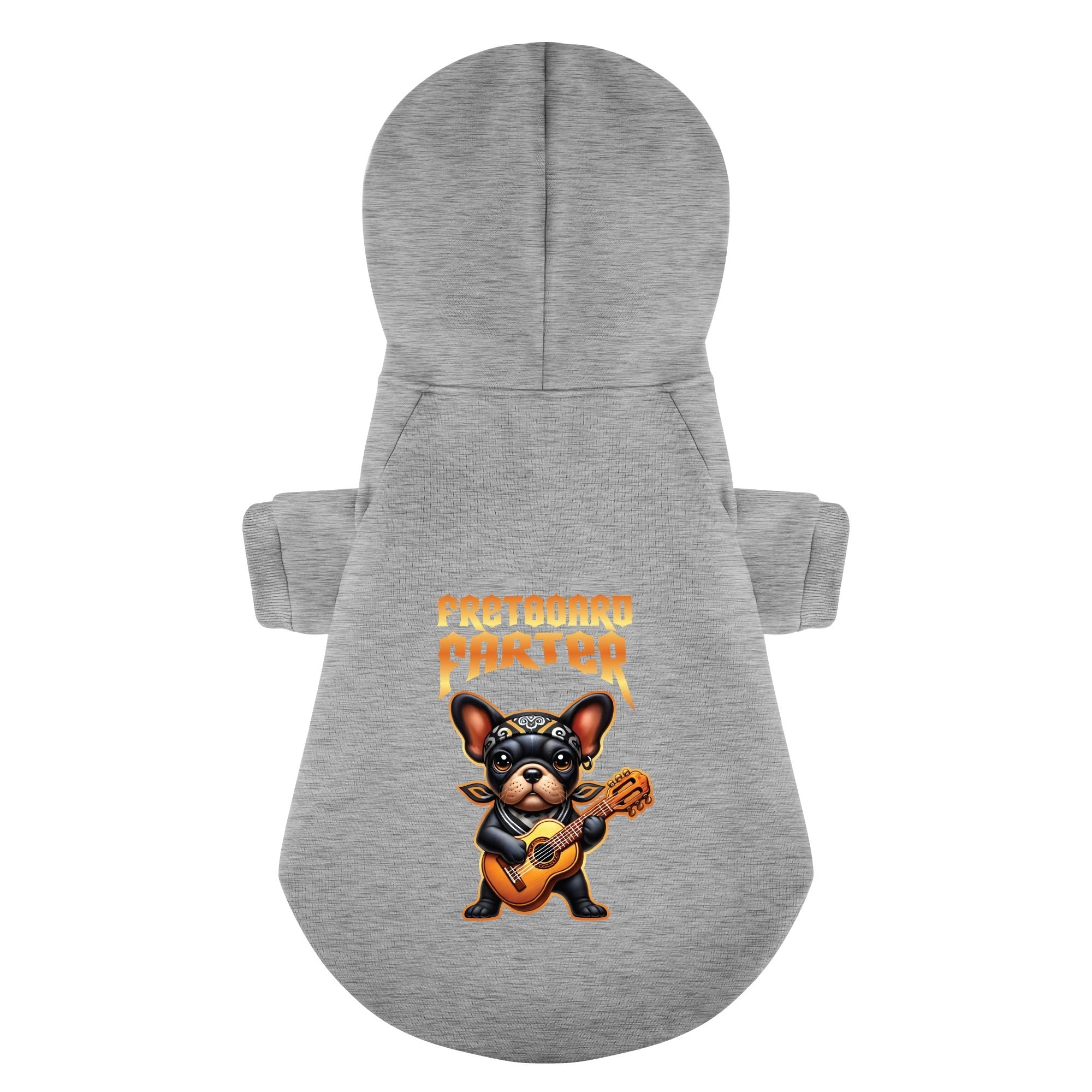 Premium Fretboard Farter - Personalized French Bulldog Hoodies With F...