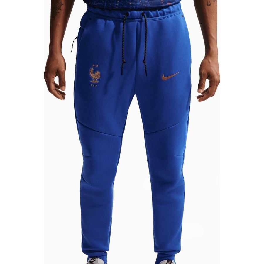 [EFKS] 2026 France Sweatpants NSW Tech Fleece World Cup Game Royal/Metallic Copper