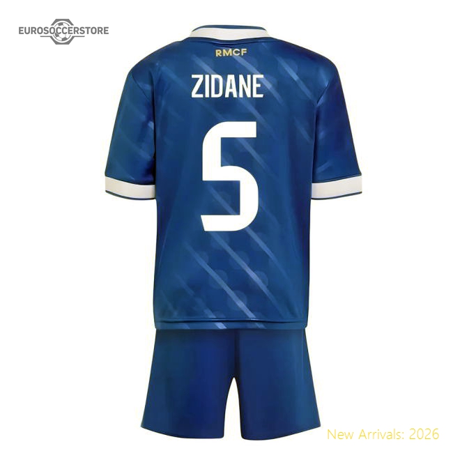 Genuine 2025-2026 Real Madrid Third Youth Kit (Zidane 5)