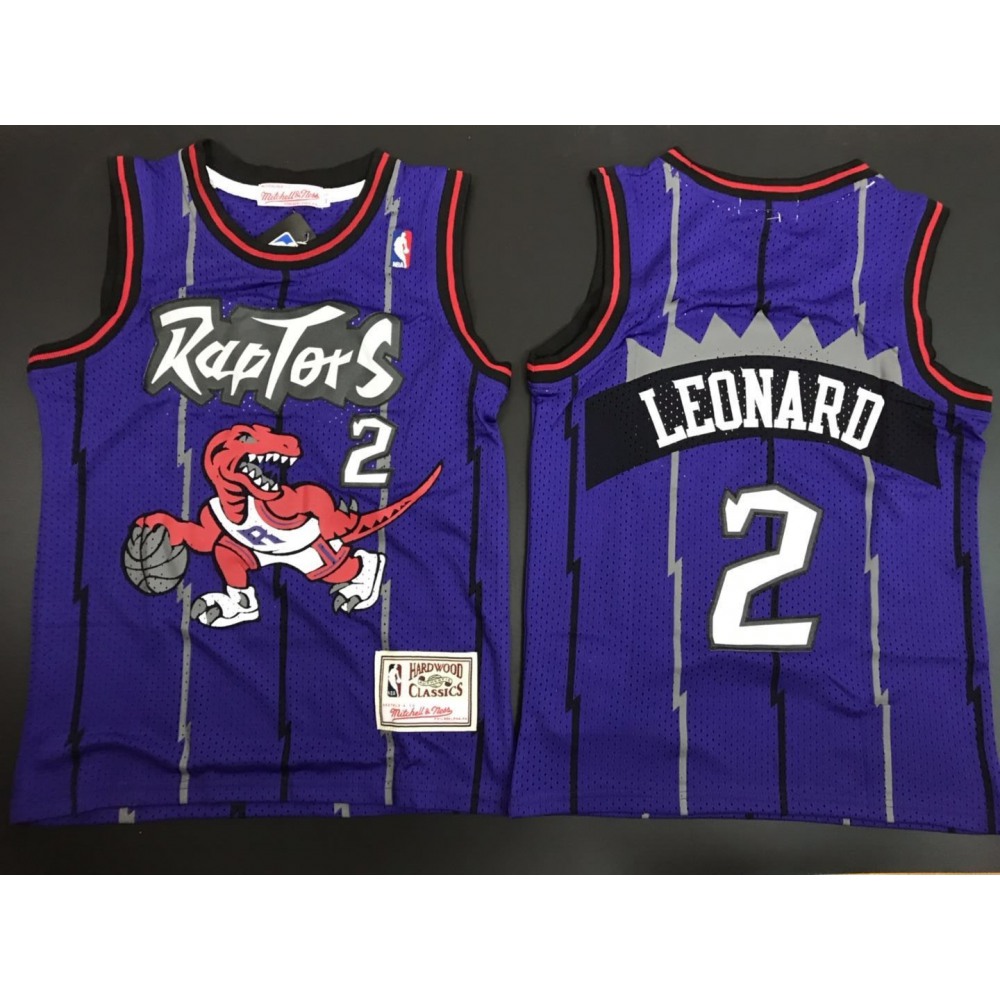 Men's Toronto Raptors #2 Kawhi Leonard Blue Swingman Stitched NBA Jersey