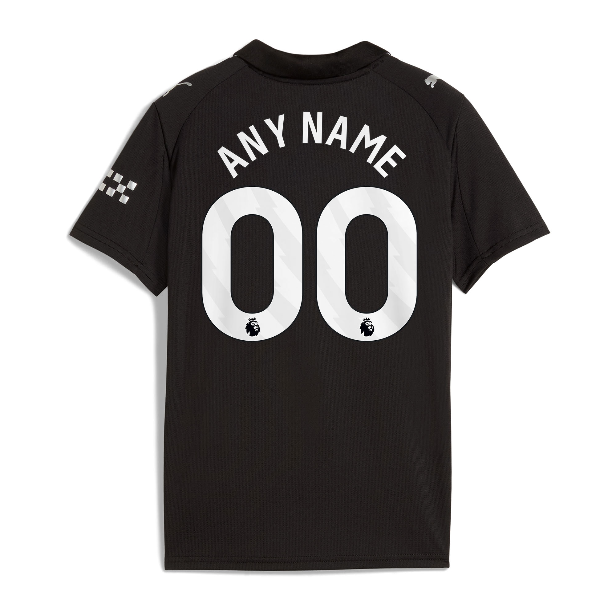 [SJH] Manchester City Youth 2025/26 Away Replica Custom Jersey - Black