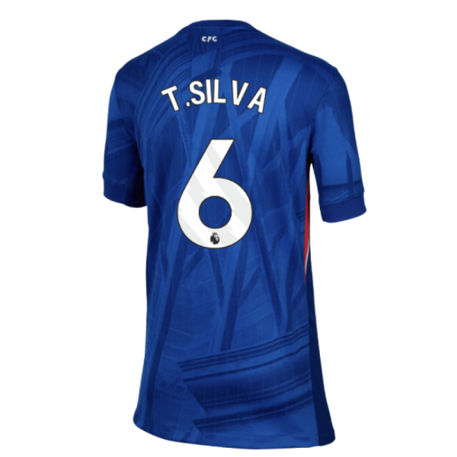 Chelsea Chelsea Home Shirt Kids T Silva #6 Top Tier Proud Fresh Lo...