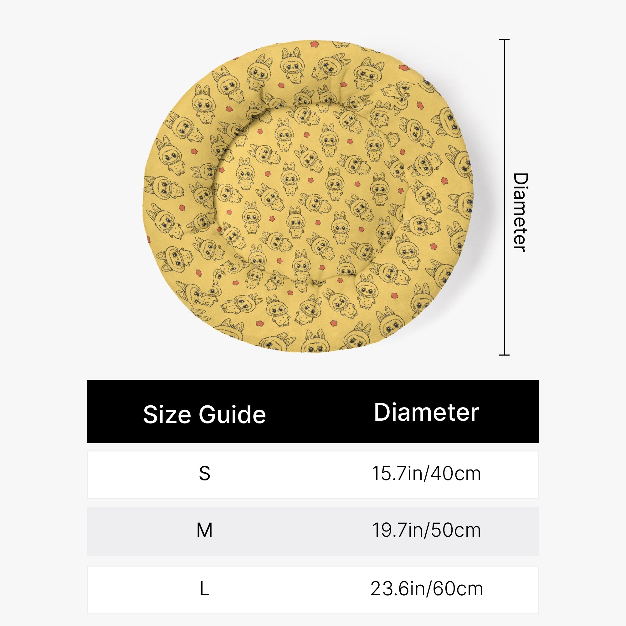 Frenchie Bed | Anti-anxiety French Bulldog Donut Bed Winter Wear