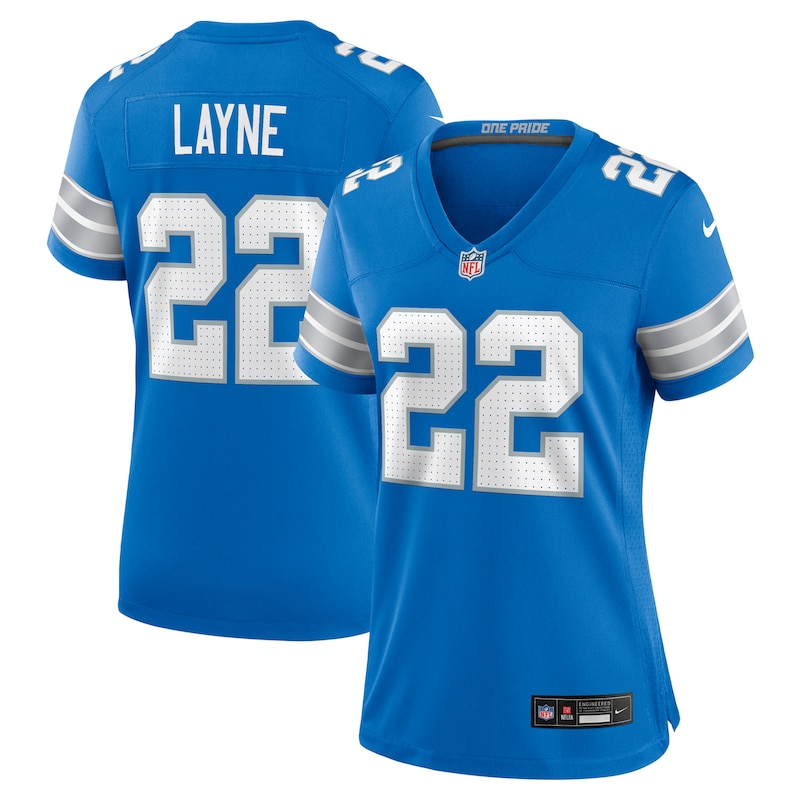 None Bobby Layne DET Lions Championship Game-Ready Jersey Football App