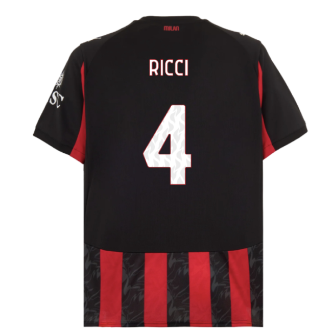 2025-2026 AC Milan Home top - comfortable affordable v1.777