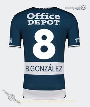 B.González's 2024-25 Home Jersey for Pachuca, No.8 Version