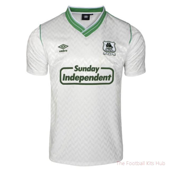 Breathable Plymouth Argyle 1988-1990 Away Shirt (Your Name)