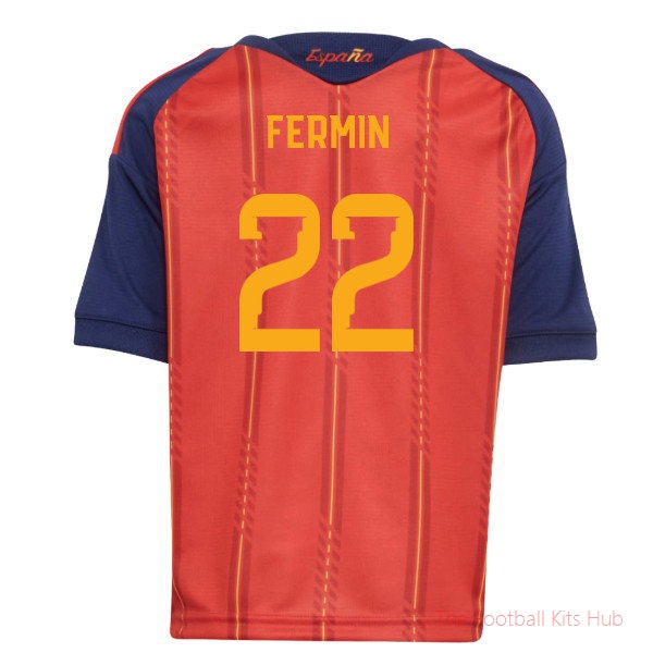 2026-2027 Spain Home Little Kids Mini Kit (Fermin 22)