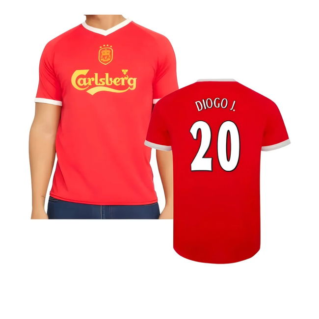 Official 2001-2003 Liverpool Home With Limited Edition Design