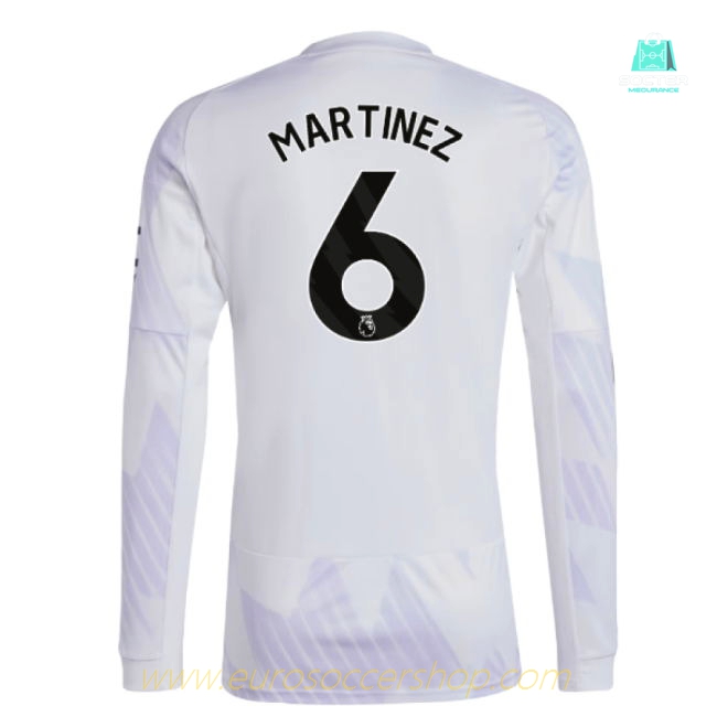 2025-2026 Man Utd Long Sleeve Away Shirt (Martinez 6)
