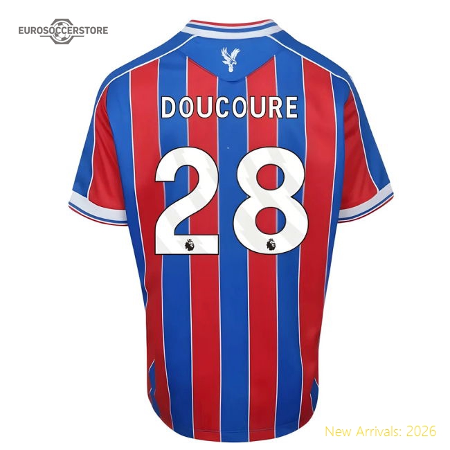 Football Team Doucoure Breathable Kids Jersey Aeroready Stretchy