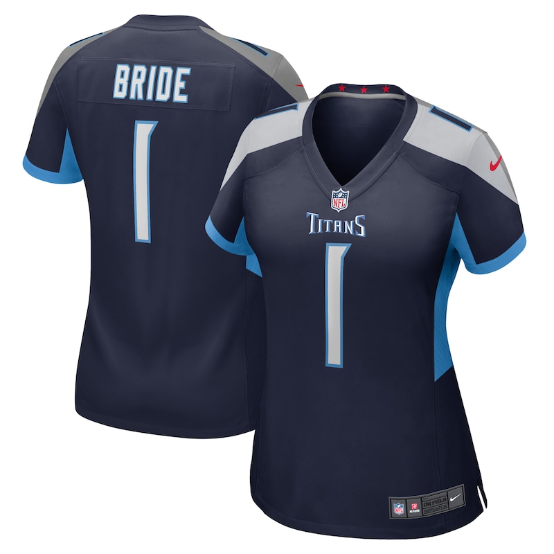 None Number 1 Bride Tennessee Titans Historic Franchise Collector's...