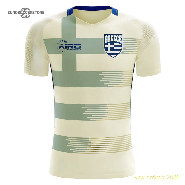 Greece Home Concept Football Kit 2025-2026 Supporter Wear Jersey