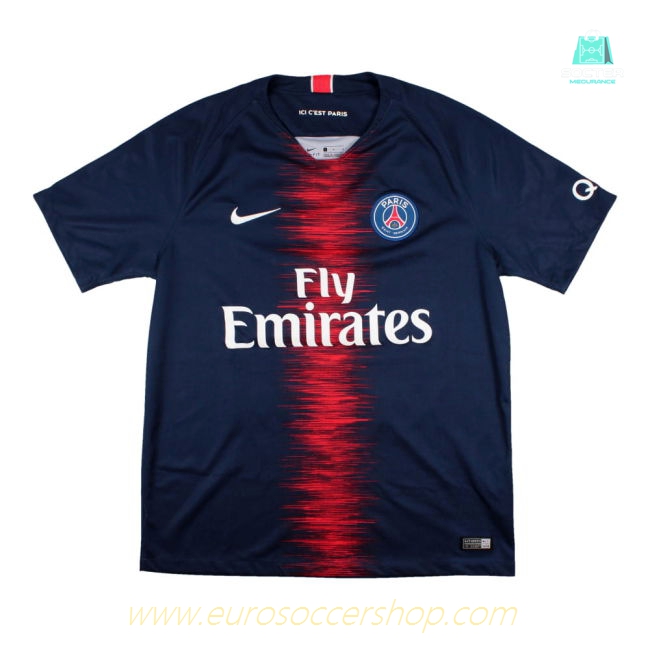 PSG 2018-18 Home Shirt (Mbappe #7) (S) (Very Good)