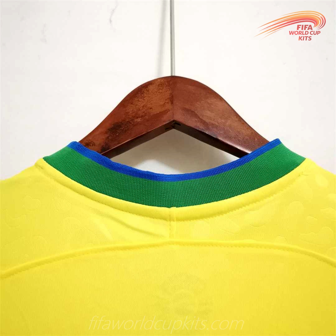 First Choice Football Jersey of Brazil season 2022 FIFA World Cup