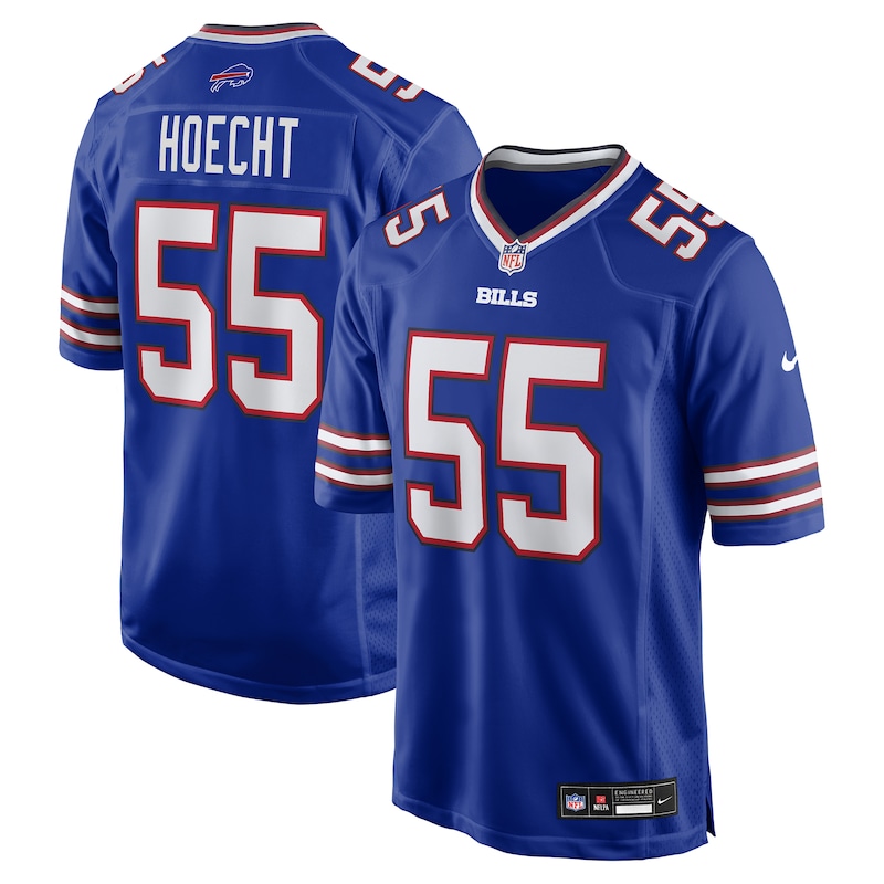 None Michael Hoecht BUF Bills Energetic High-Quality Jersey Football A