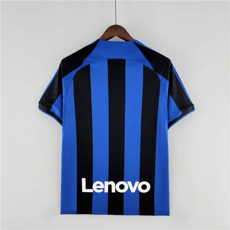Breathable Inter Milan 2223 Home Blue Soccer Jersey Football Shirt