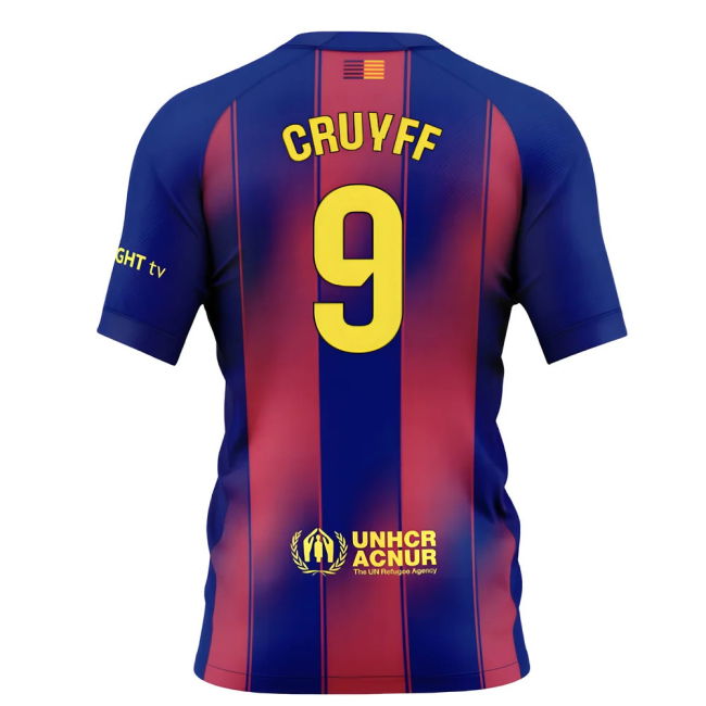 Barca Premium Quality Fervent 2025-2026 Campaign Fan Jersey