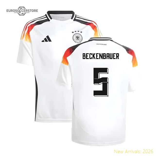 Soft Football Team Kids Beckenbauer Jersey 2024-2025 Machine-washable