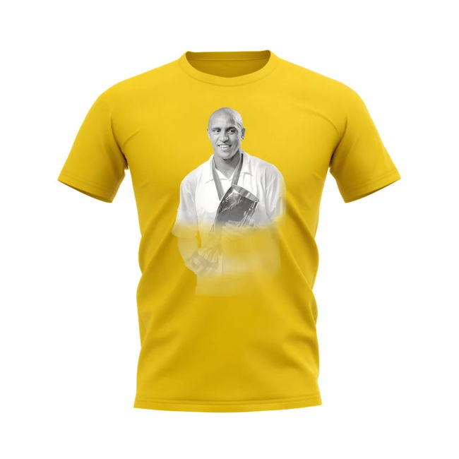 RM Vintage Football T-Shirt (Yellow) Reinforced Seams Quick Dry