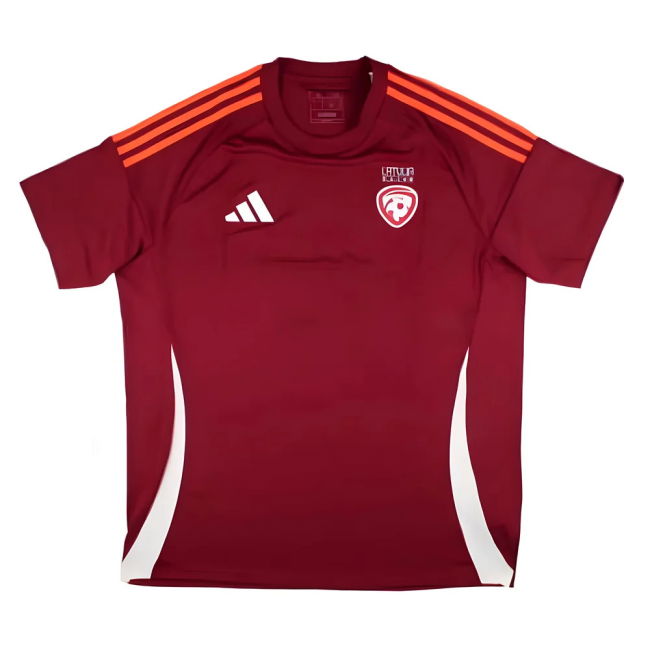 Licensed Copy Latvia Home Fan Jersey for Adults