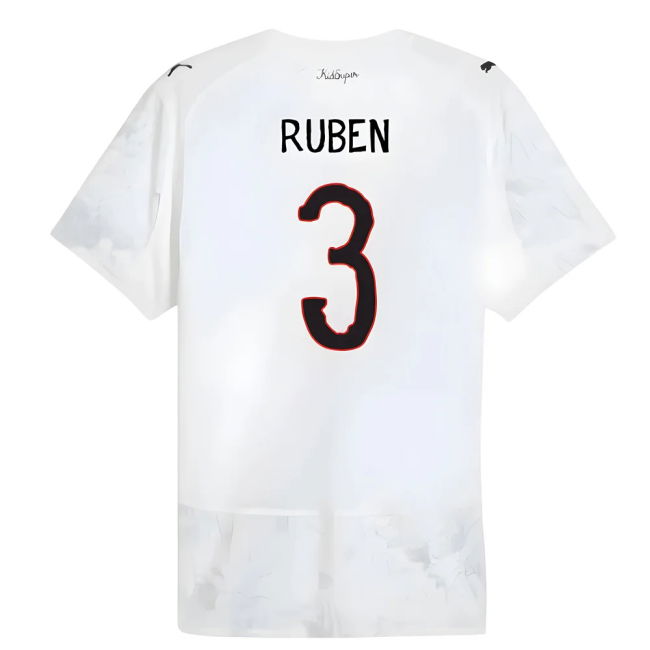 2025-20 Manchester City Home Football Kit Ruben #3 M S Kids
