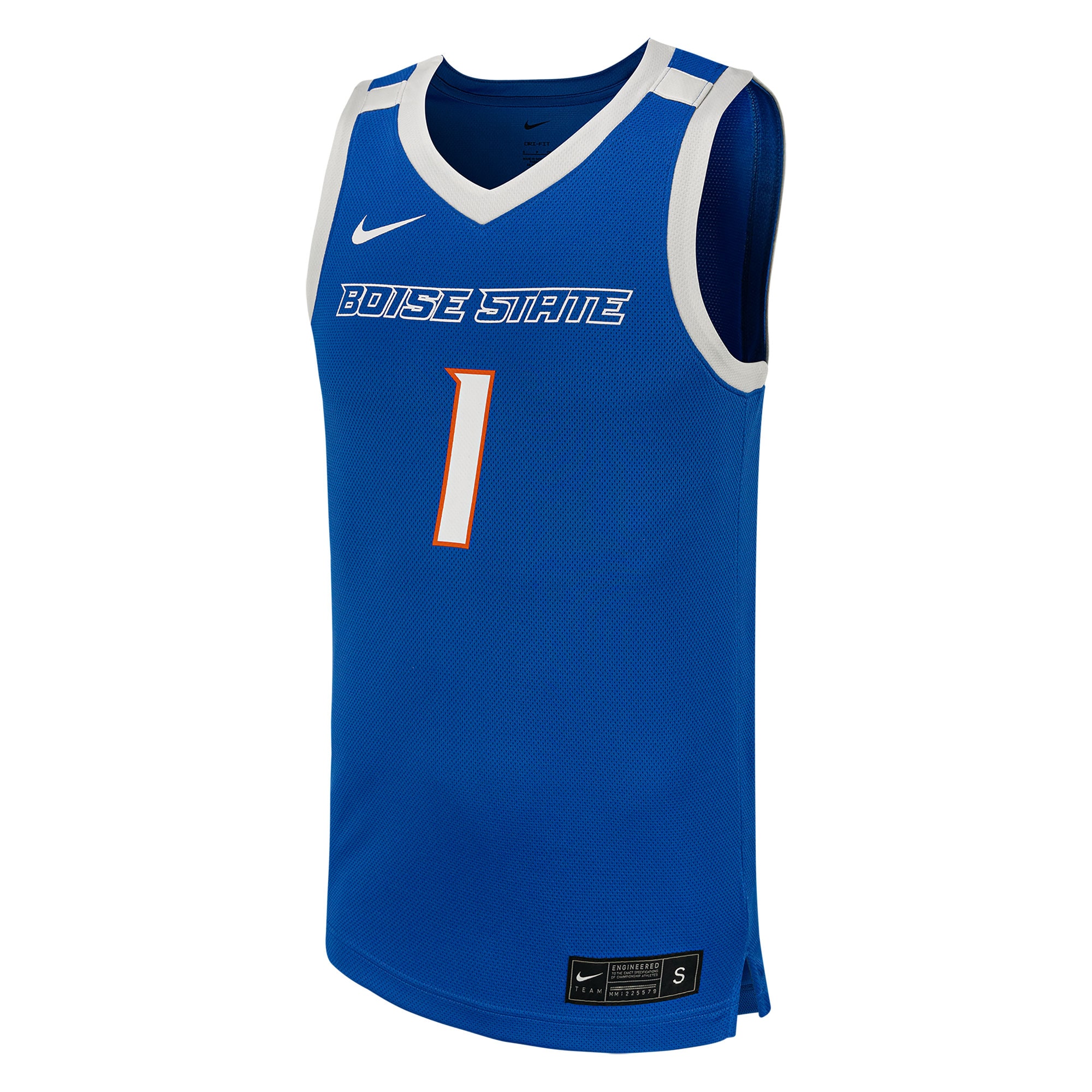 [NJP] Boise State Broncos Replica Basketball Jersey - Royal