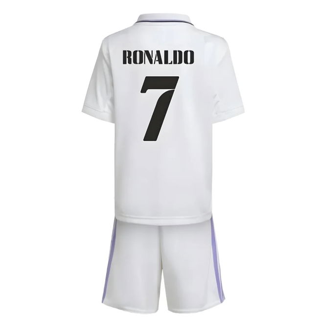Camiseta Real Madrid 2022-2023 Local Hombres - Oficial Con Ronaldo 7