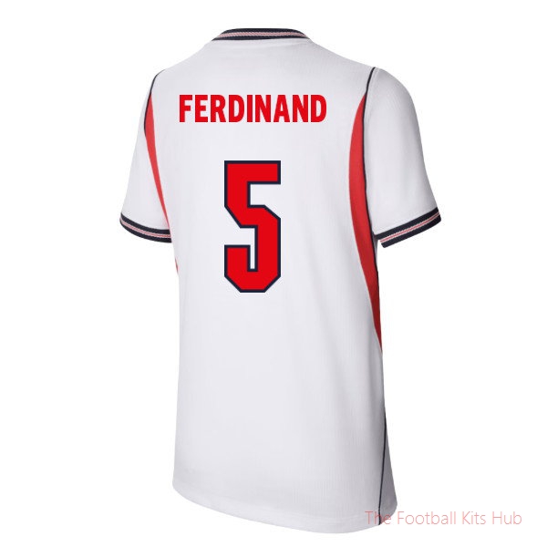 2026-2027 England Home Shirt (Kids) (Ferdinand 5)
