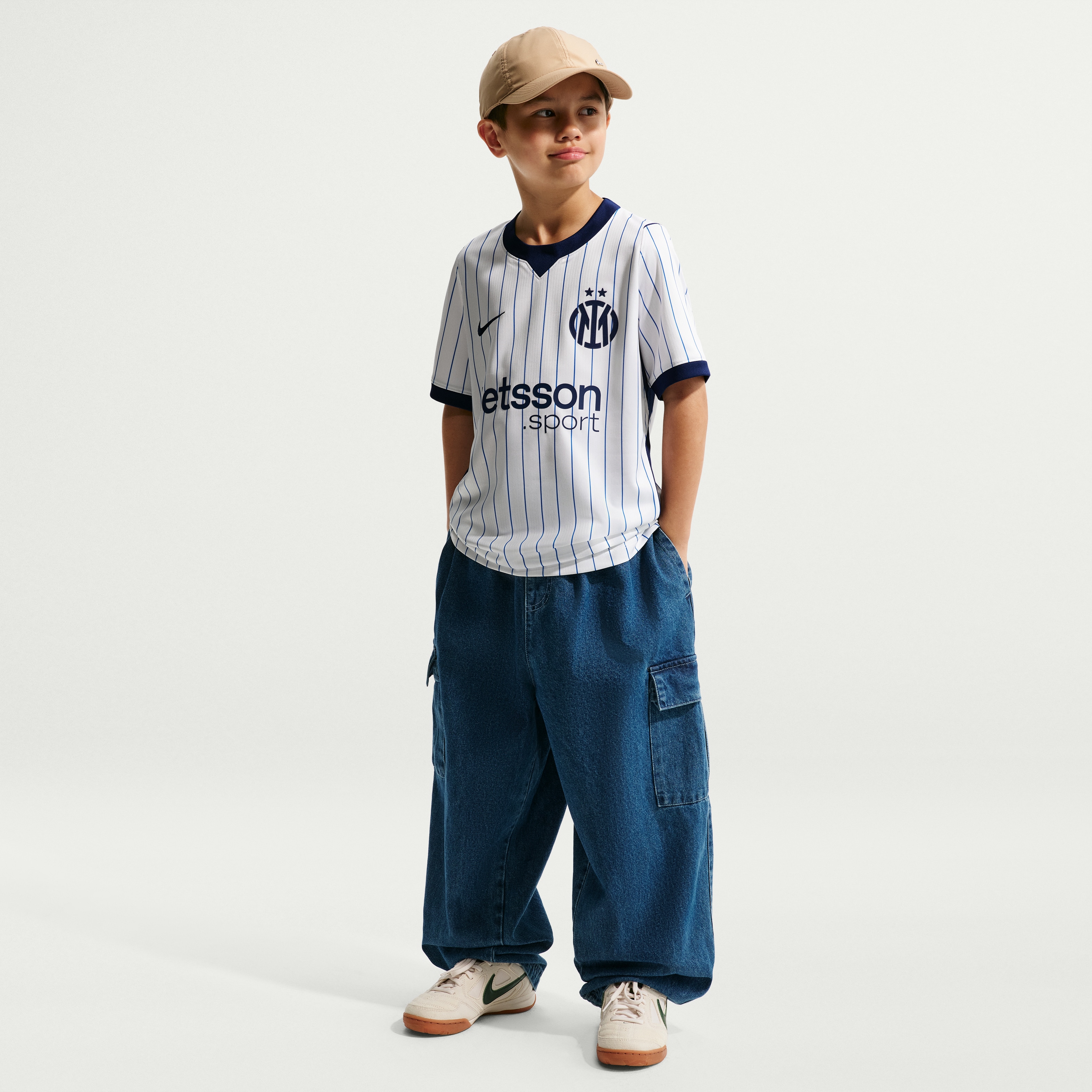[SJH] Inter Milan Youth 2026/27 Away Stadium Replica Jersey - White