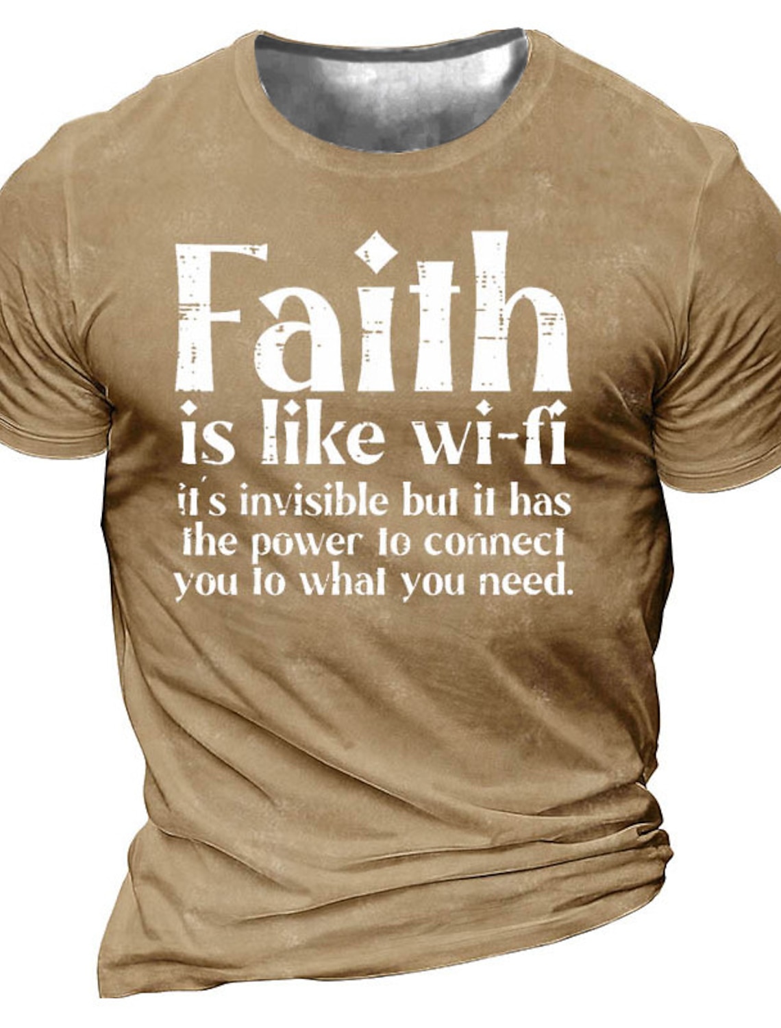 Easter Men's Funny Jesus T Shirt Short Sleeve 3D Print Crew Neck