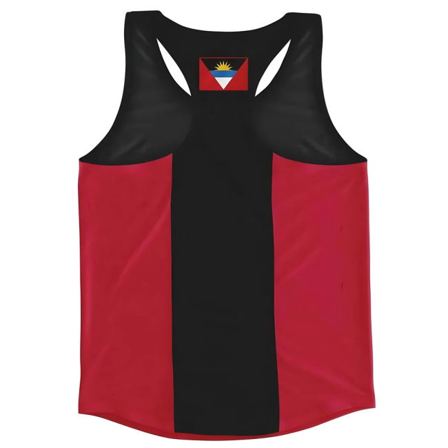 Climate-Control Antigua And Barbados Flag Running Vest