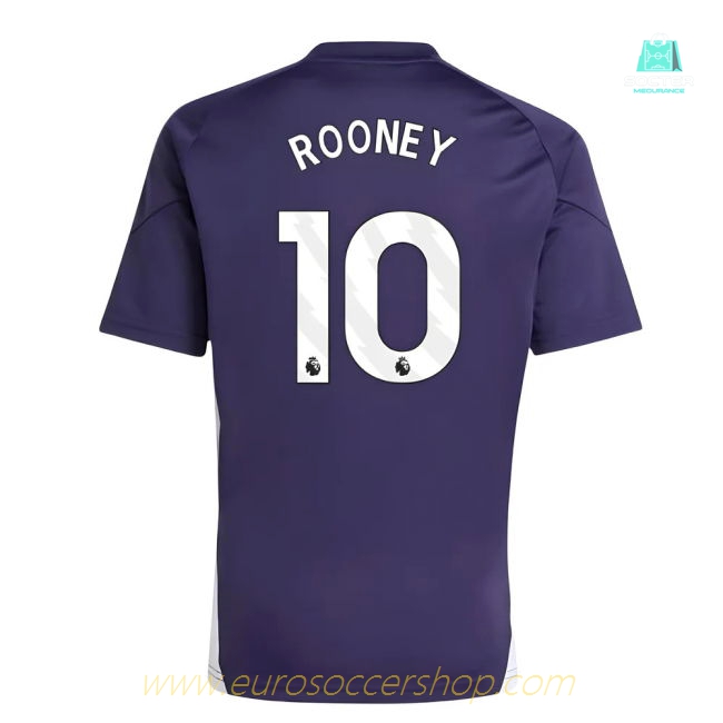 2025-2026 Man Utd Training Tee (Aurora Plum) (Rooney 10)