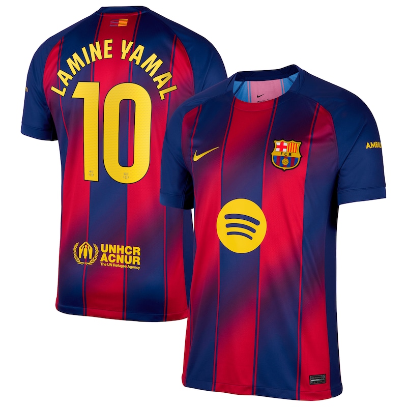 Elite Barca Men's 2025 Replica Player Jersey - Authentic Soccer Jersey