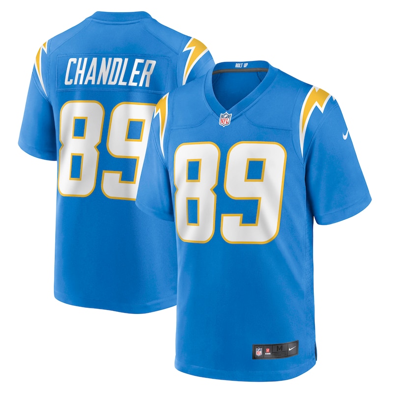 None Wes Chandler Los Angeles Chargers Sleek Collector's Item