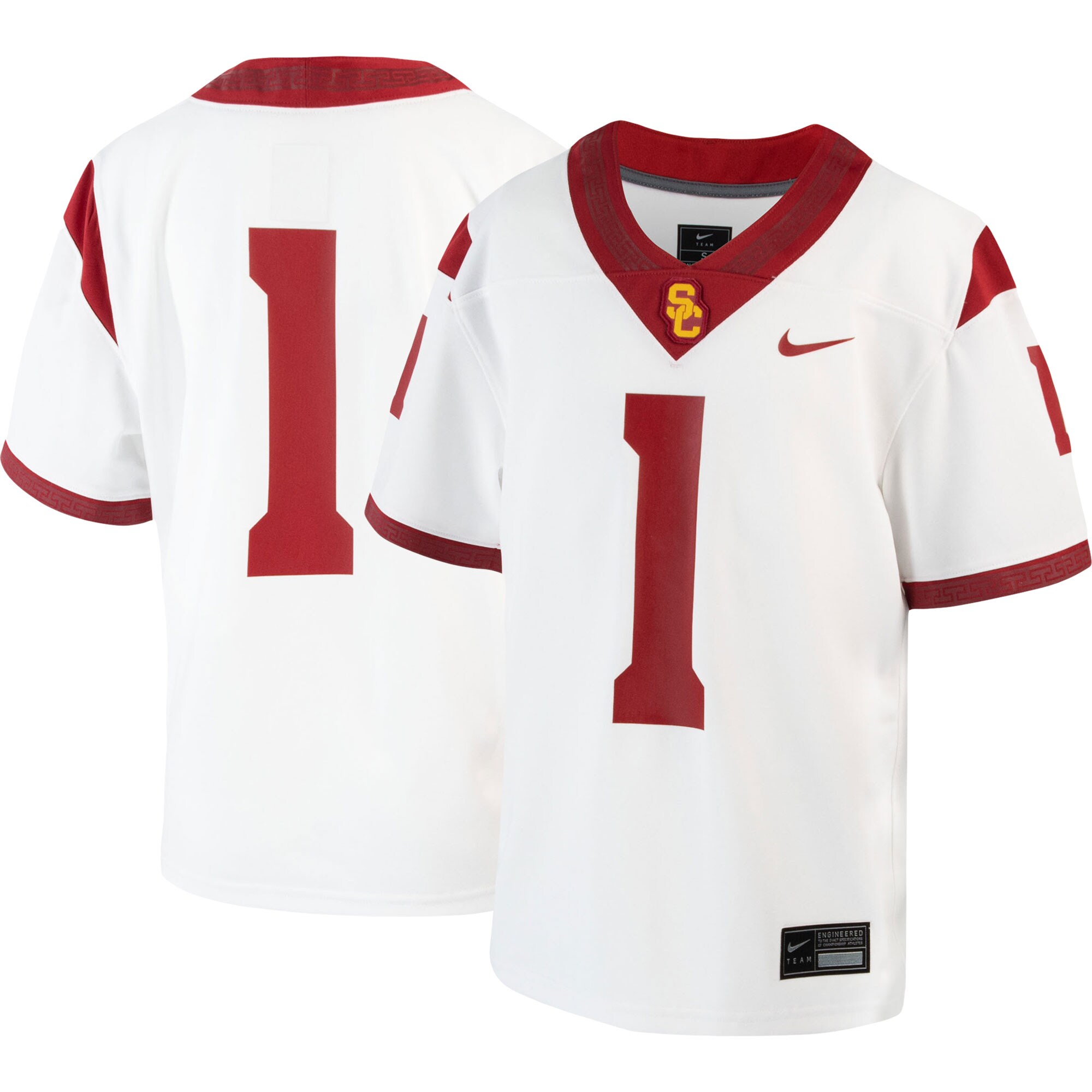 [DDG] USC Trojans Youth Away Untouchable Jersey - White