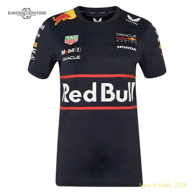 2025 Red Bull Racing F1 Team T-Shirt (Night Sky) - Womens